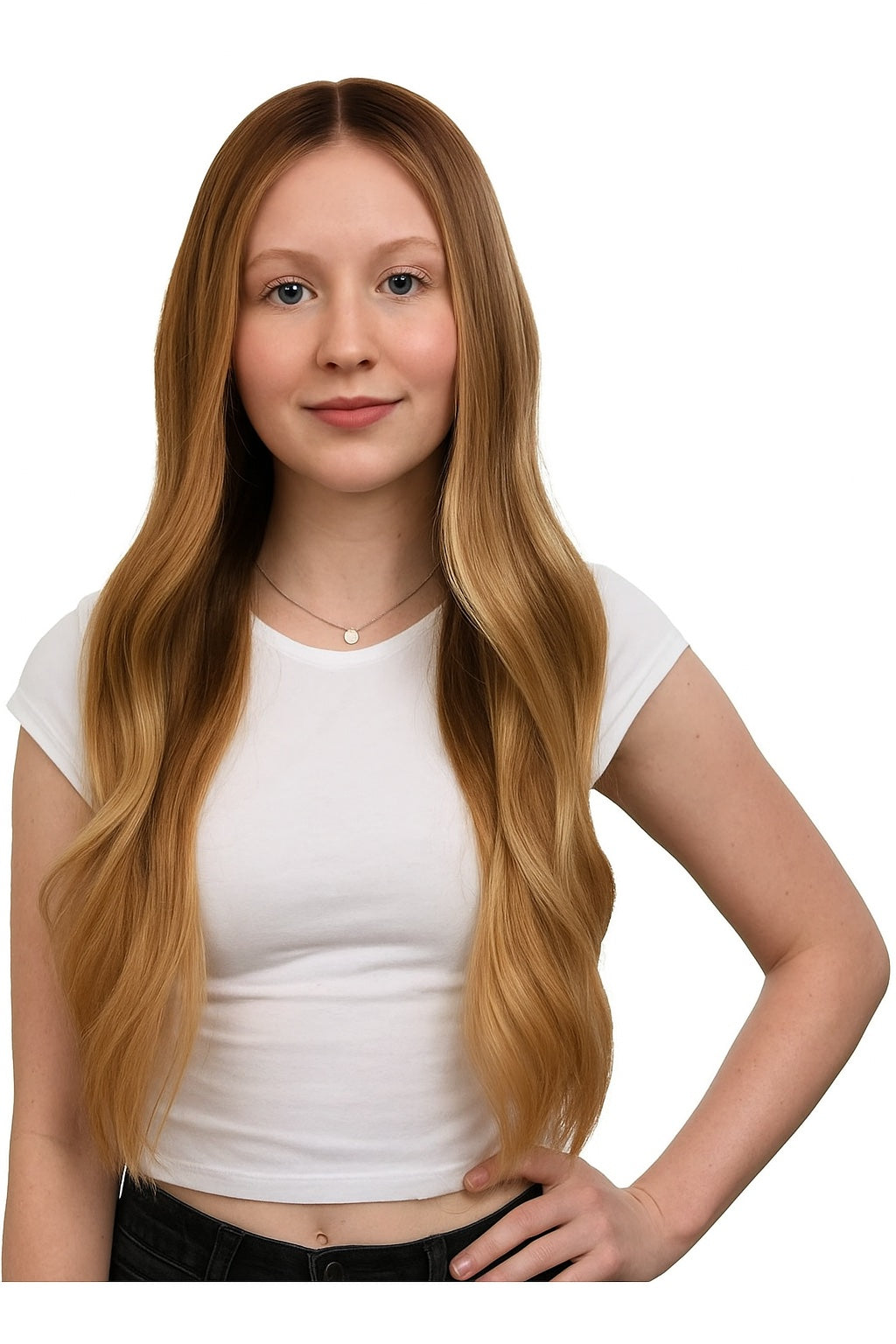 Clara Mid Caramel Balayage