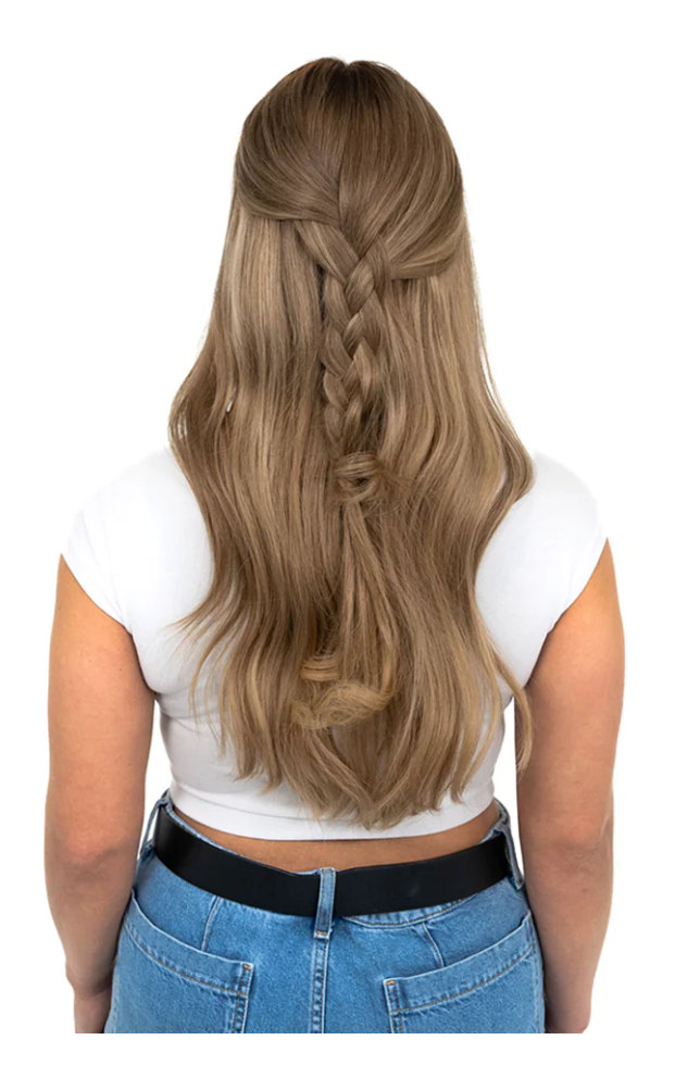 Line Dunkelblond Balayage